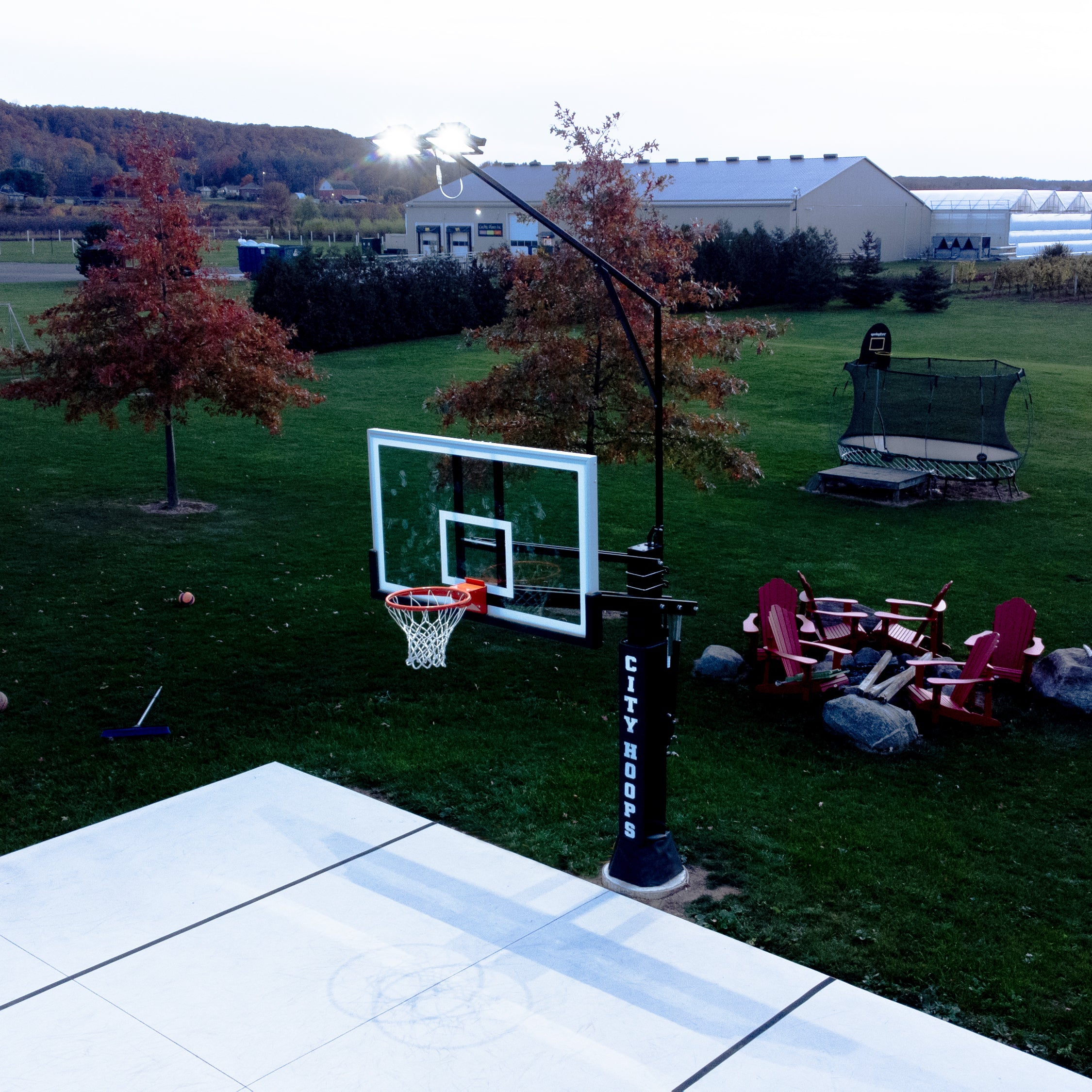 Basketball Hoop LED Light - City Hoops