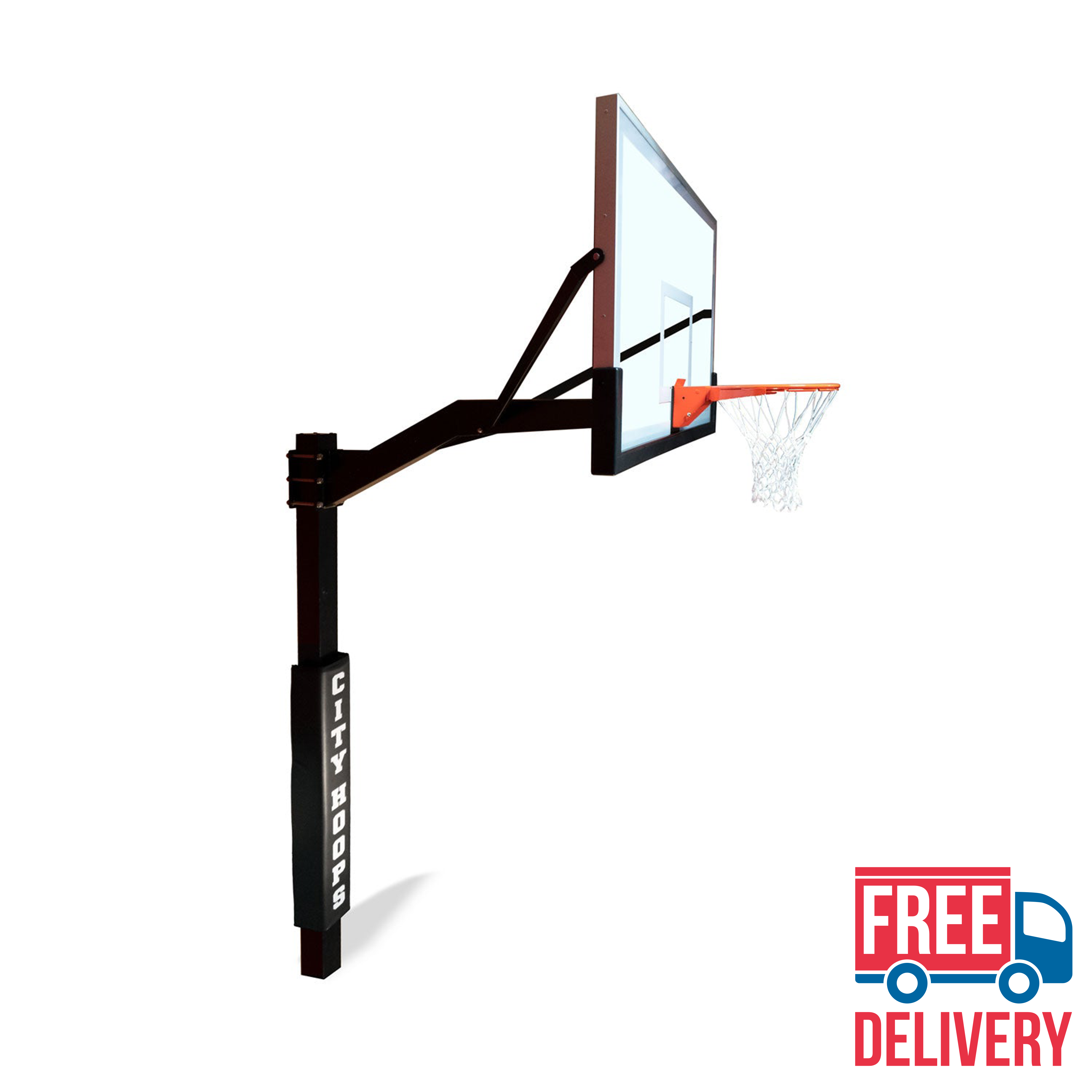 Gooseneck+ Basketball Hoop - City Hoops