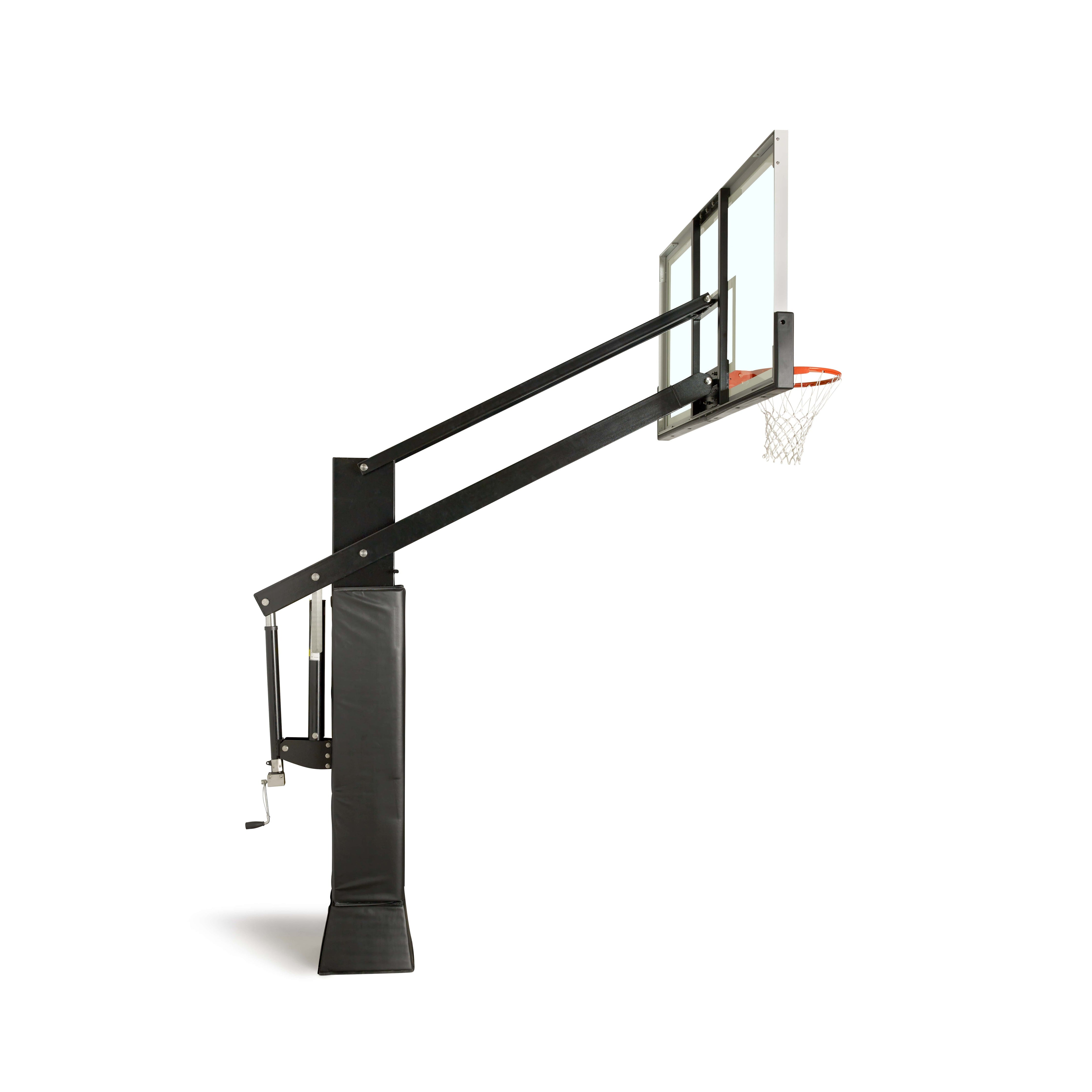 Diamond in-ground basketball net system