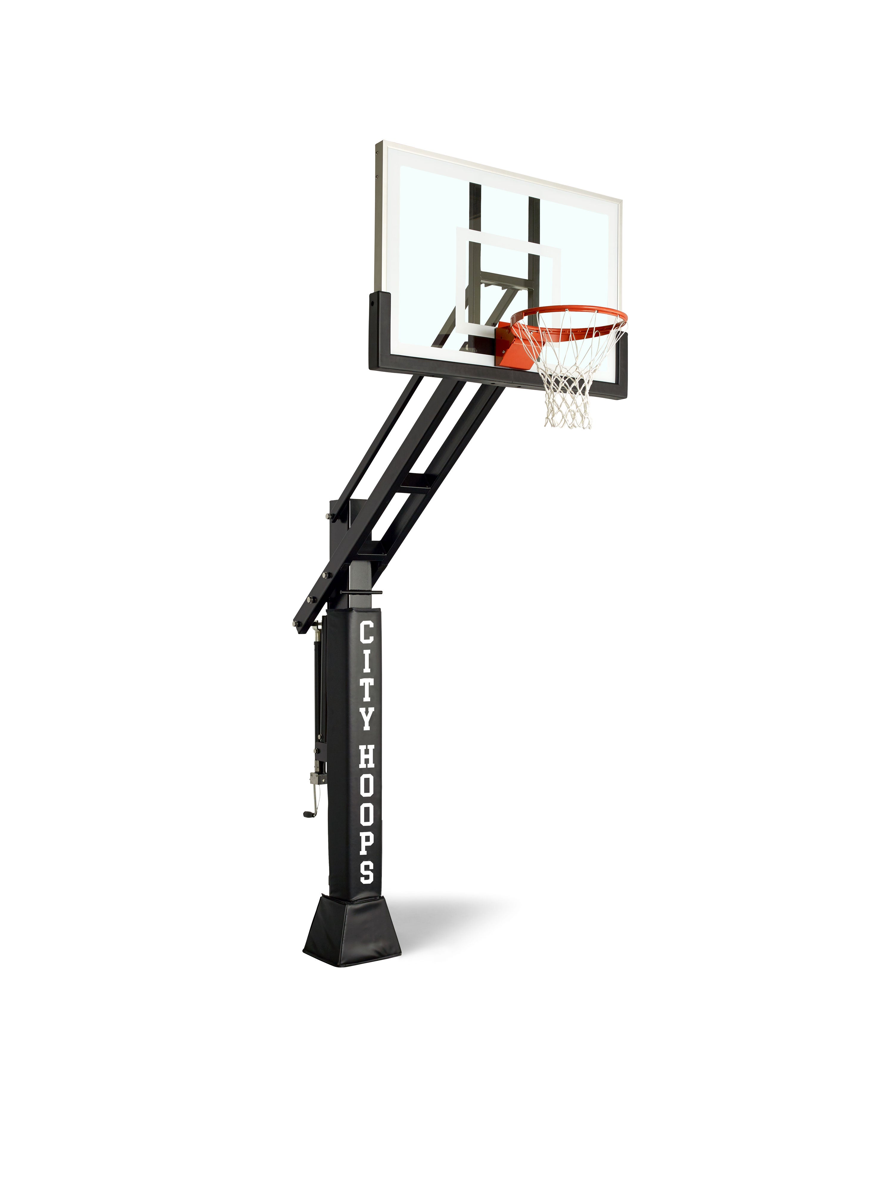 Silver Basketball Hoop - City Hoops