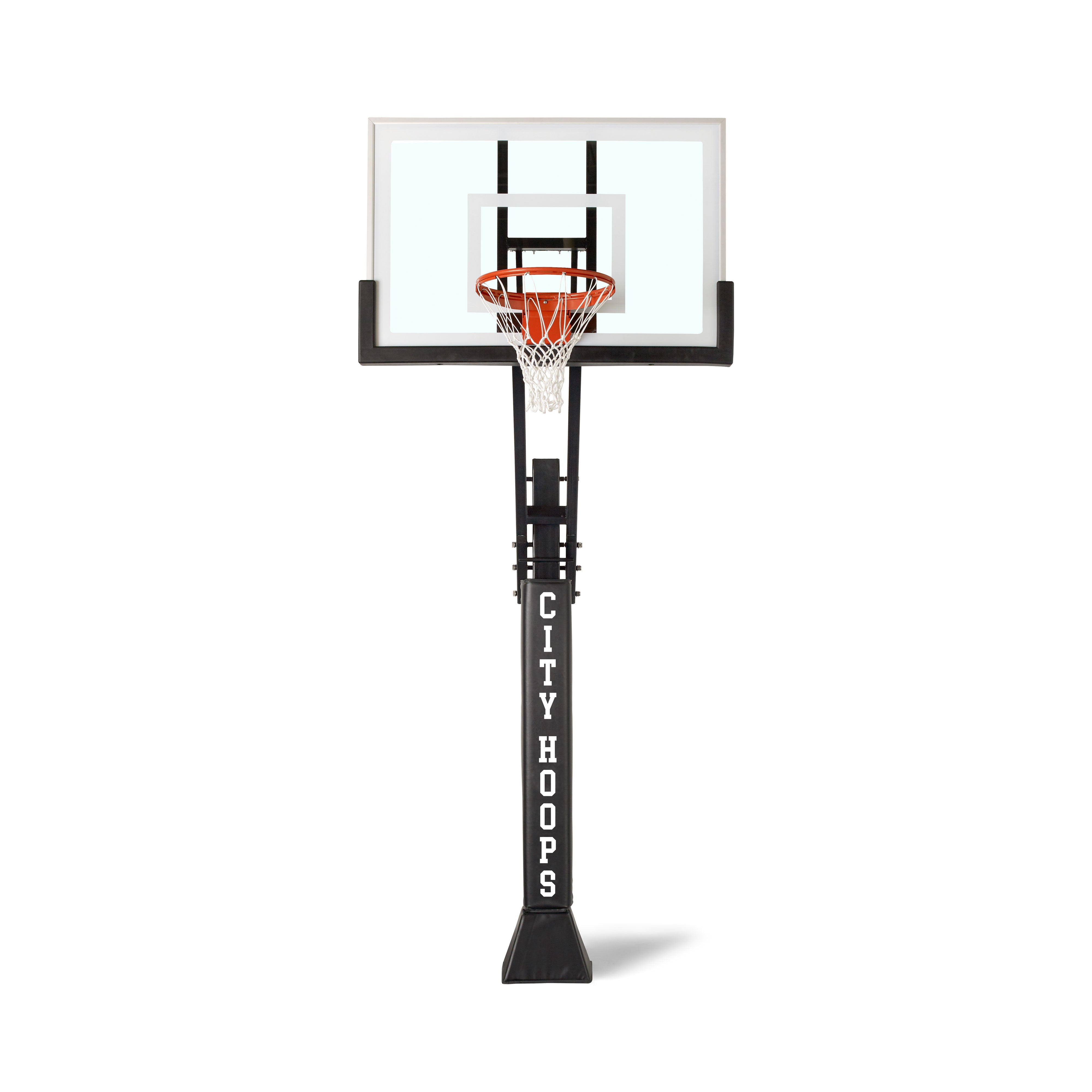 Silver Basketball Hoop - City Hoops