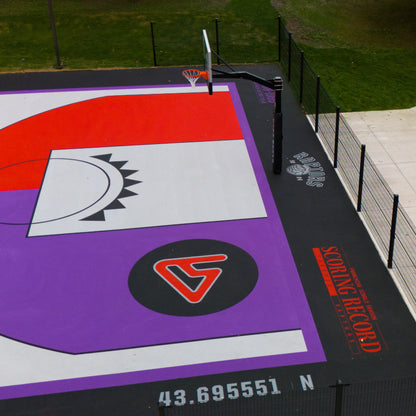 Gooseneck+ Basketball Hoop - City Hoops