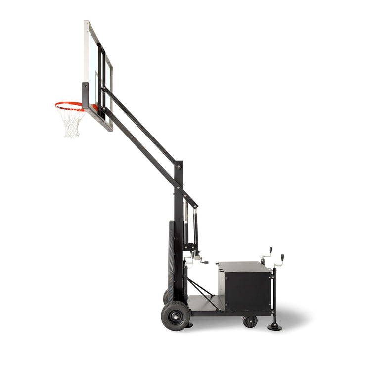 Traveler portable basketball net system