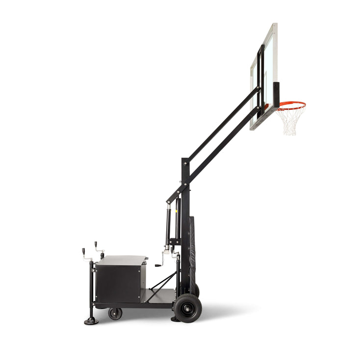 Traveler portable basketball net system